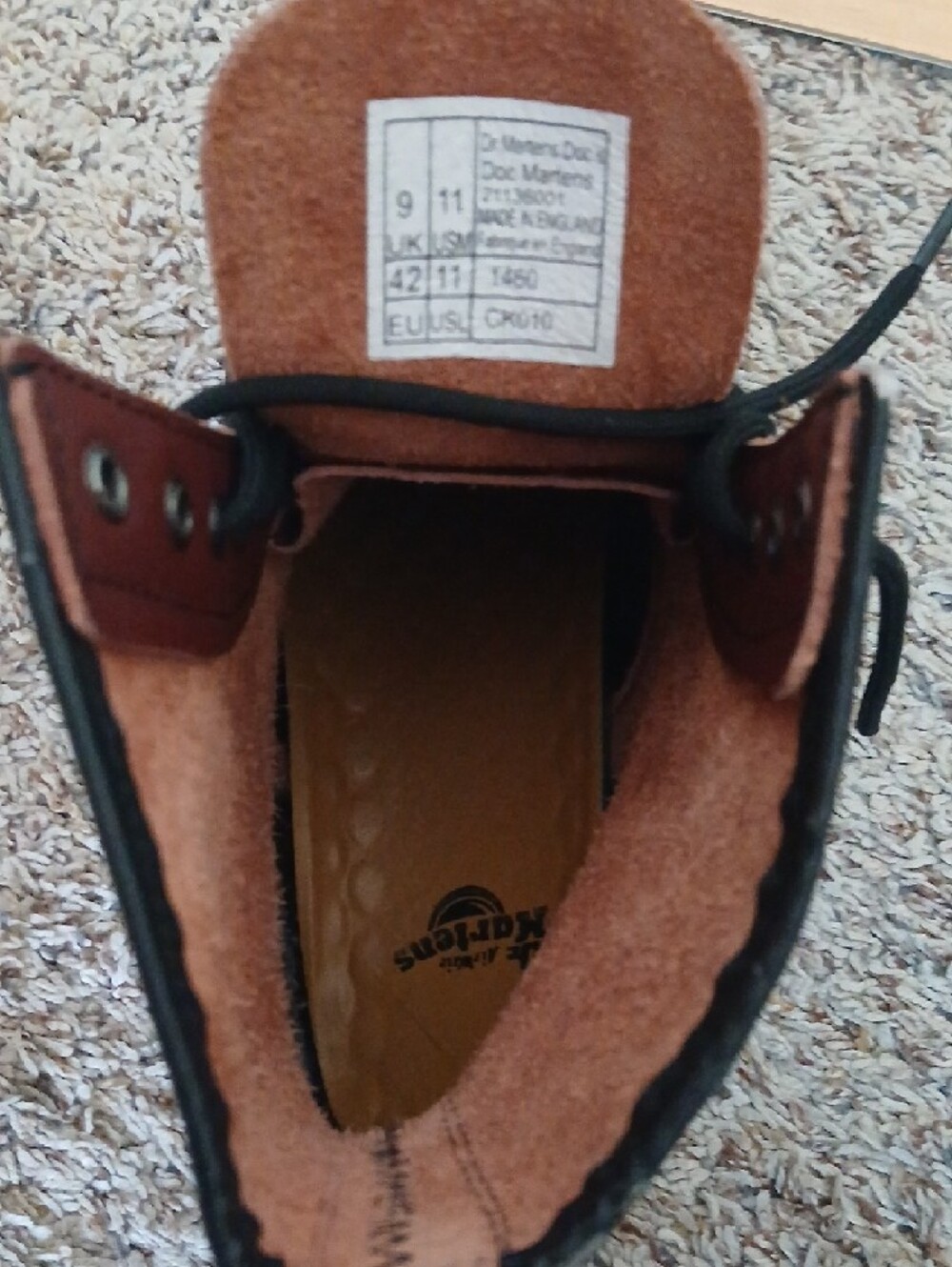 DR MARTENS CHERRY RED (PLEASE READ FULL DESCRIPTION) - Picture 4 of 12
